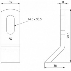 Cuiller 137 - 96.35.8 plan