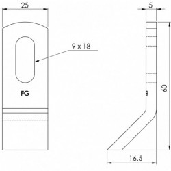 Cuiller 175 - 60.25.5 plan