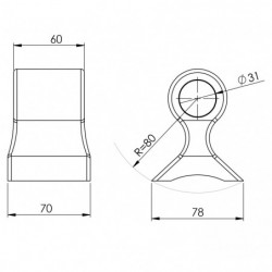 Marteau 510 - 60 x 31 plan