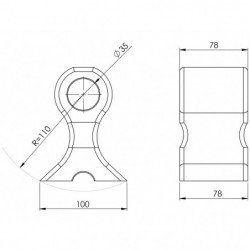 Marteau 520 - 80 x 36 plan