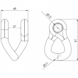 Manille torse 720 - 11MT plan