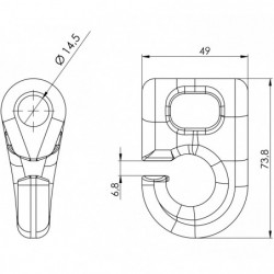 Manille MR Ø 14,5 - SPEED SYSTEM plan