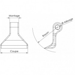 Marteau de broyage - RM 16 plan