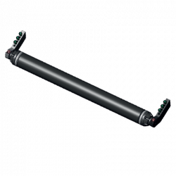 Rouleau palpeur TP 1.20m - Ø114 avec supports